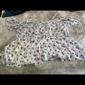 Torrid Cold Shoulder Blouse Size 5